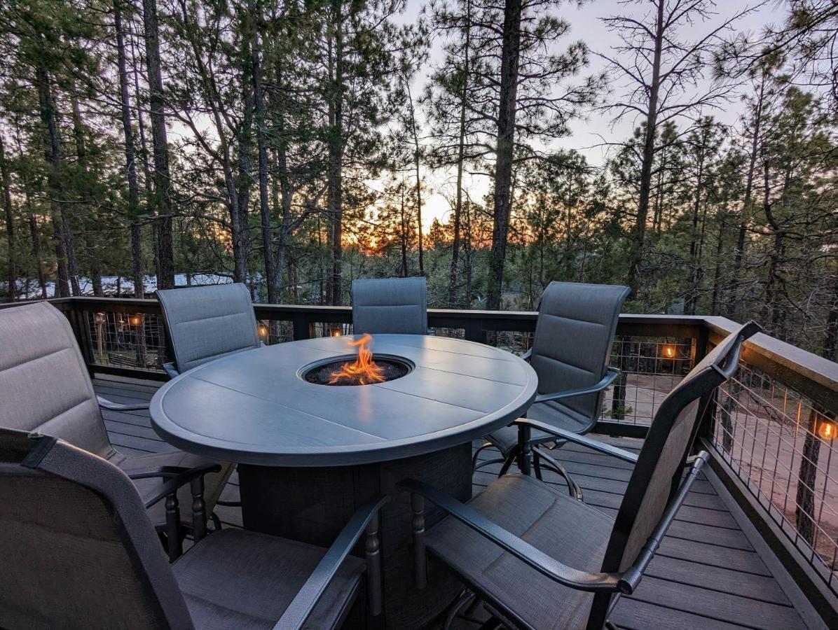 Hillside Hangout 3Bd/2Ba, Elevated Deck Sunsets Pinetop-Lakeside Bagian luar foto
