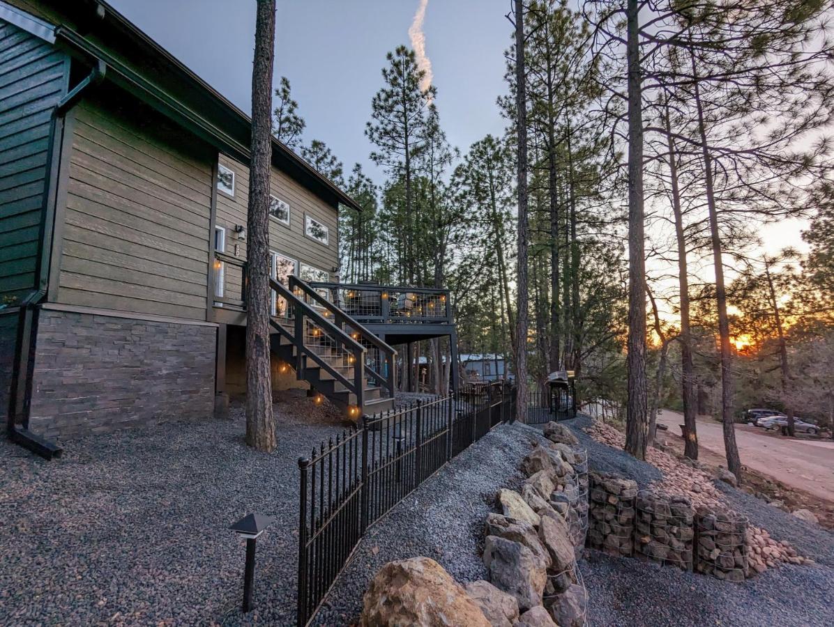 Hillside Hangout 3Bd/2Ba, Elevated Deck Sunsets Pinetop-Lakeside Bagian luar foto