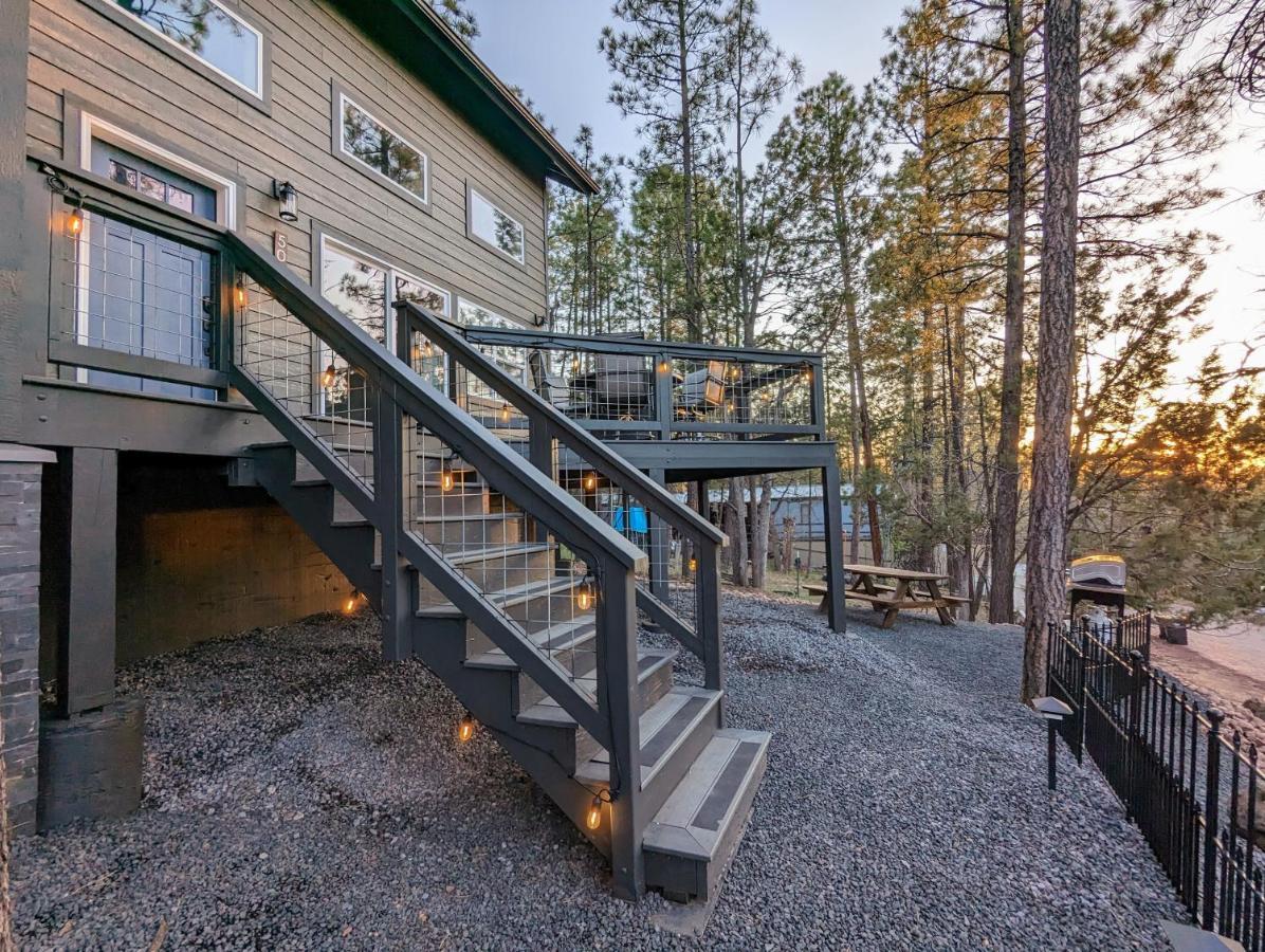 Hillside Hangout 3Bd/2Ba, Elevated Deck Sunsets Pinetop-Lakeside Bagian luar foto