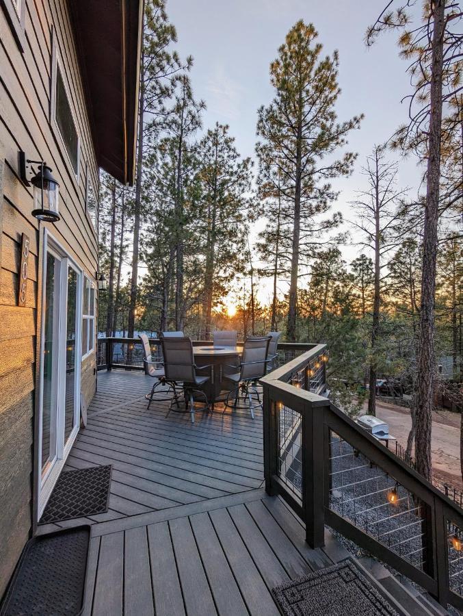 Hillside Hangout 3Bd/2Ba, Elevated Deck Sunsets Pinetop-Lakeside Bagian luar foto